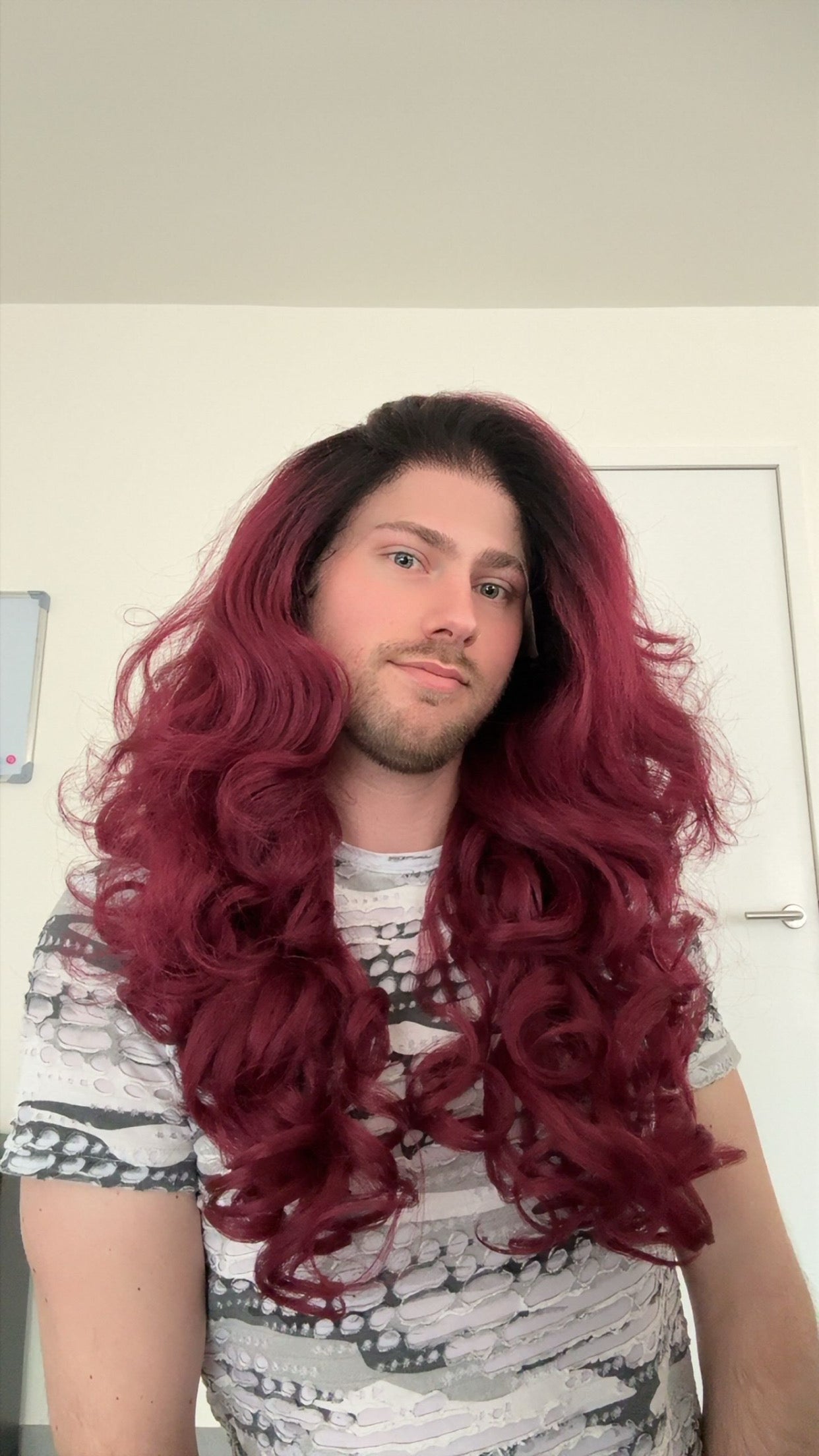Midnight Wine - Drama in motion base wig